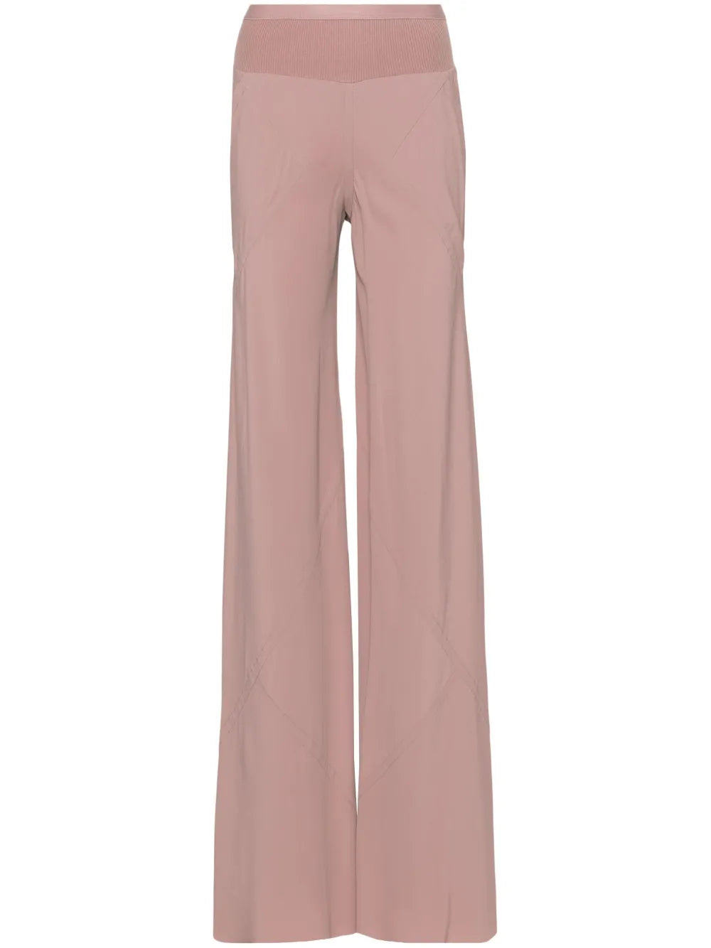Bias Flare-Leg Trousers