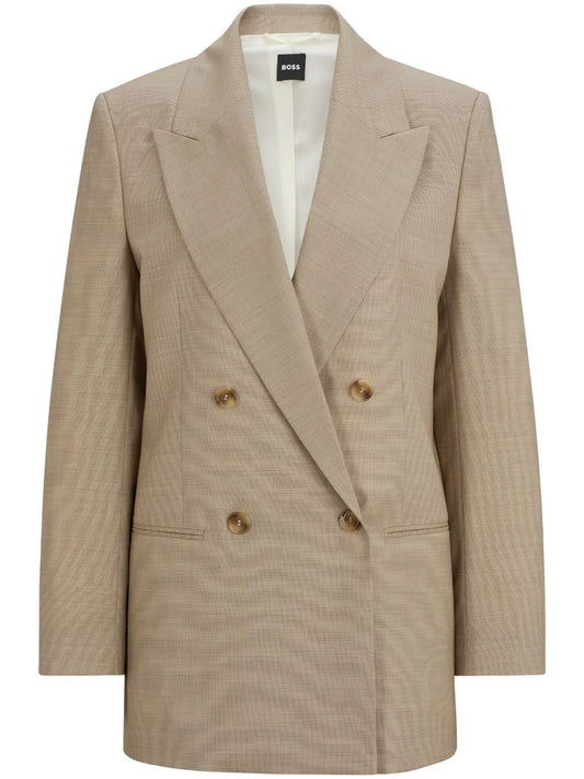Mélange Virgin Wool Blazer