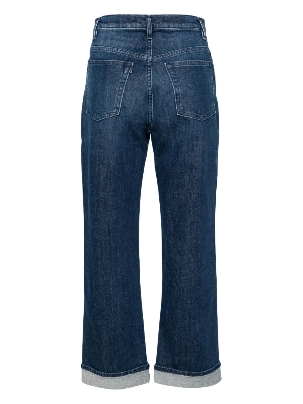 Mid-Rise Cropped Jeans