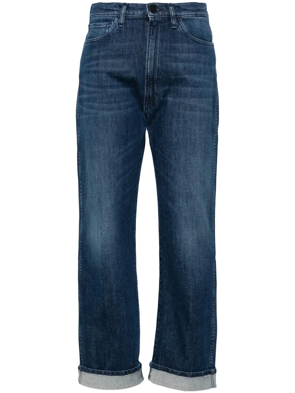 Mid-Rise Cropped Jeans