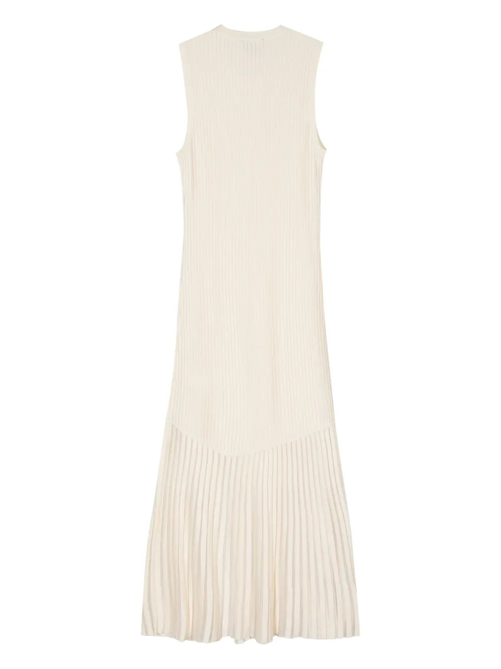 Sleeveless Ribbed-Knit Maxi Dress