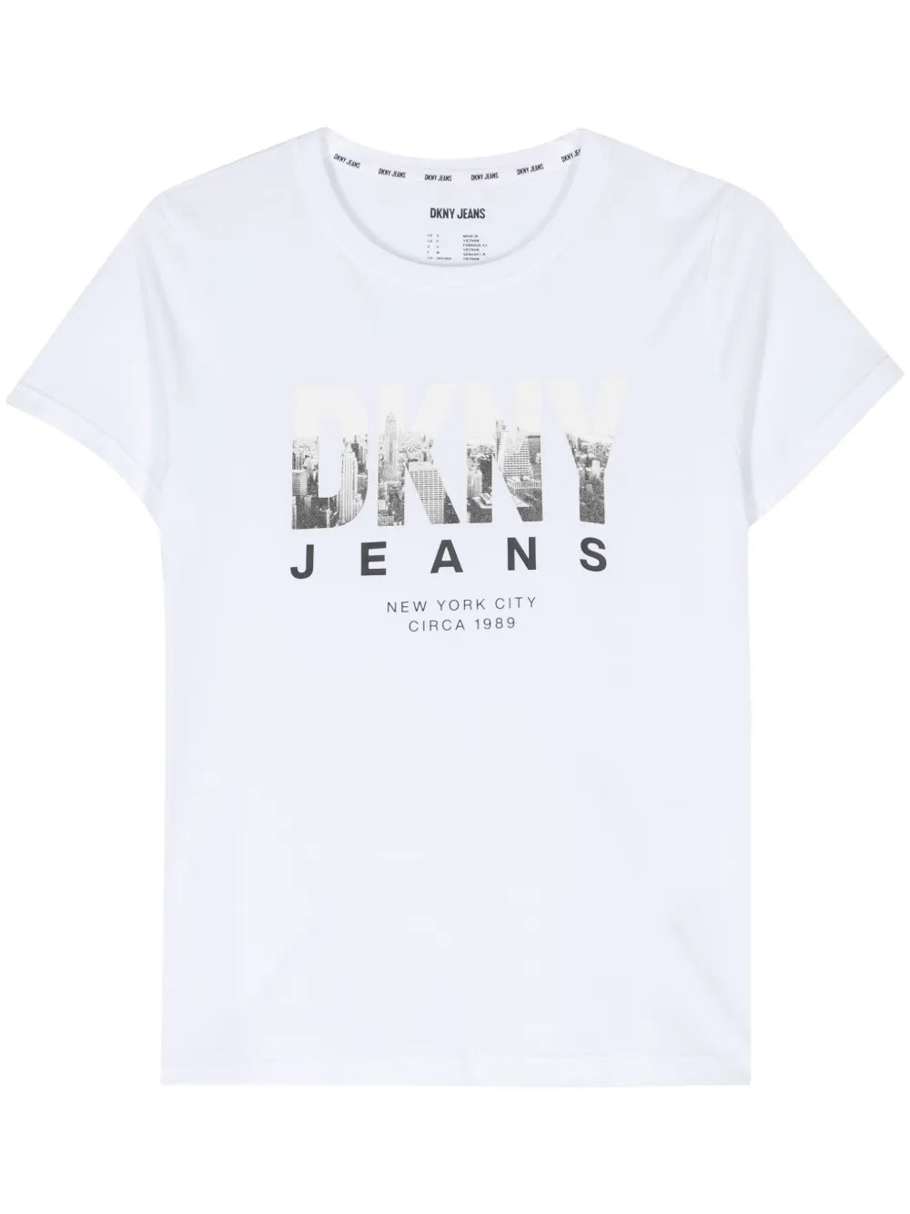 Skyline Photograph-Print T-Shirt