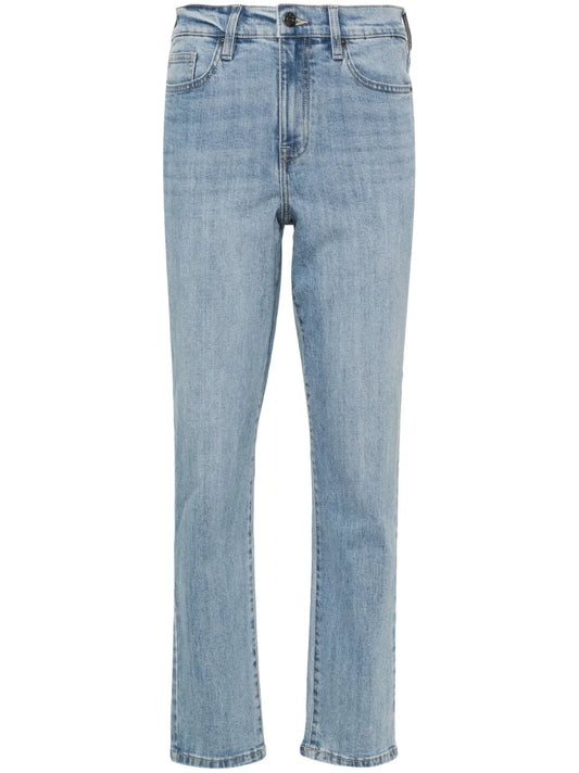 Broome High-Rise Straight-Leg Jeans