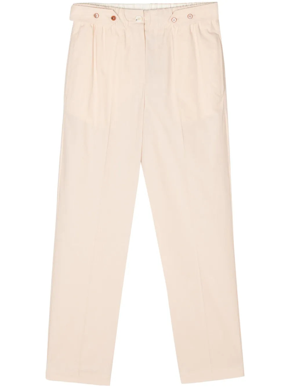 Waist-Tabs Tapered Trousers