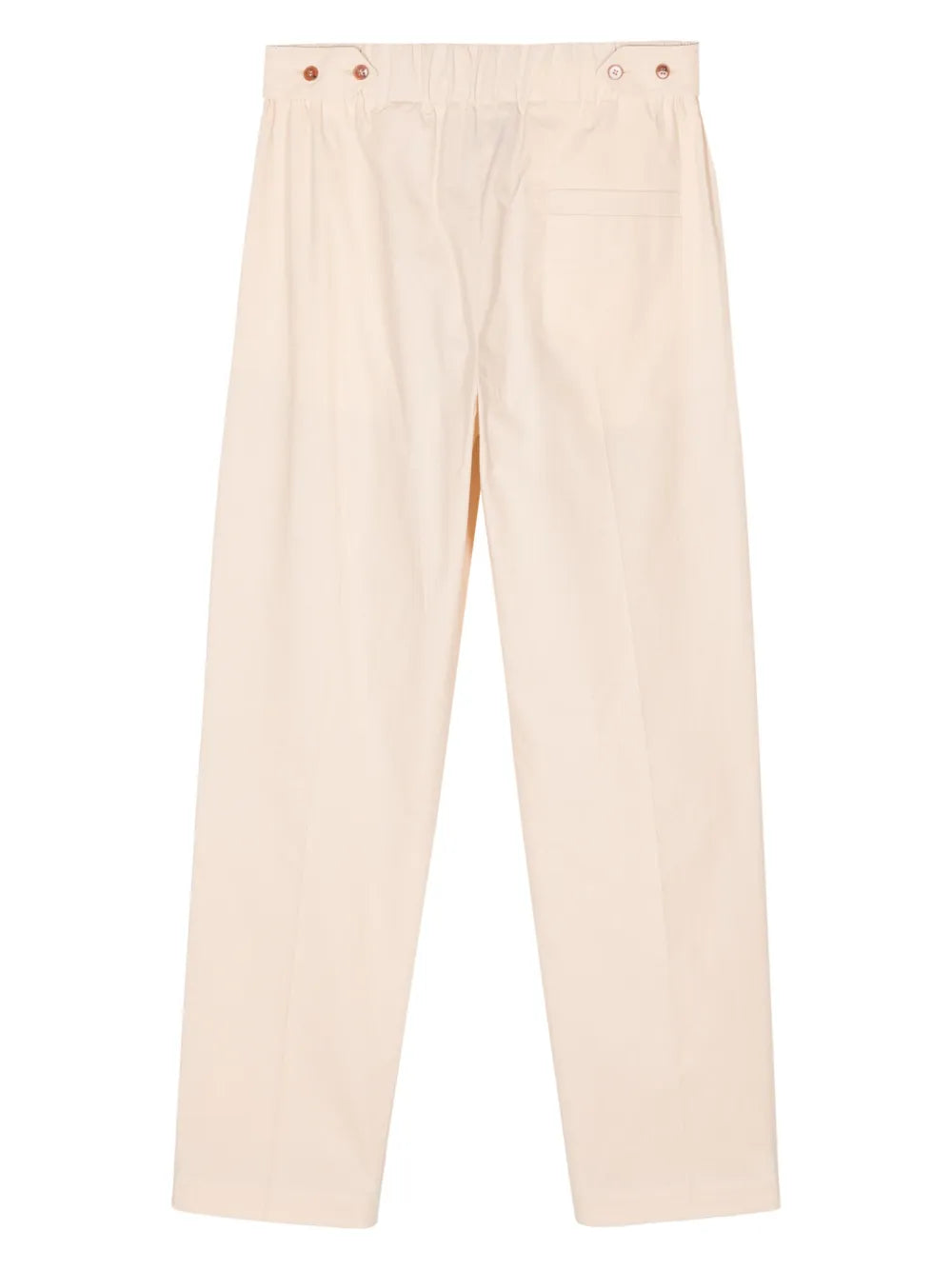 Waist-Tabs Tapered Trousers