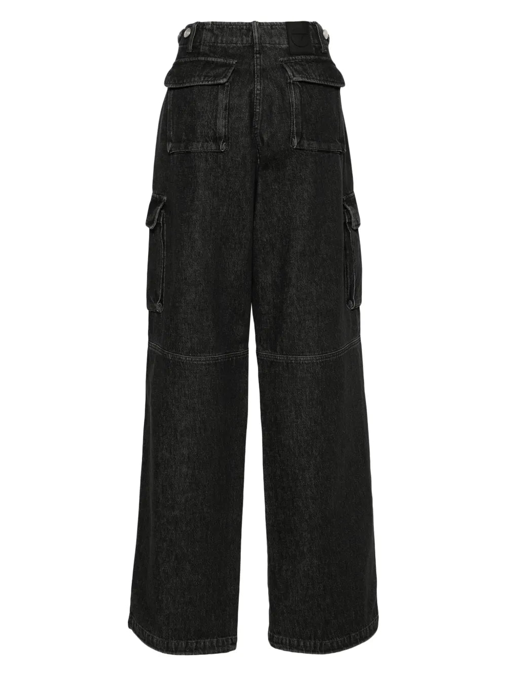 Mid-Rise Wide-Leg Jeans