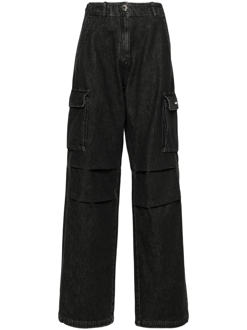 Mid-Rise Wide-Leg Jeans