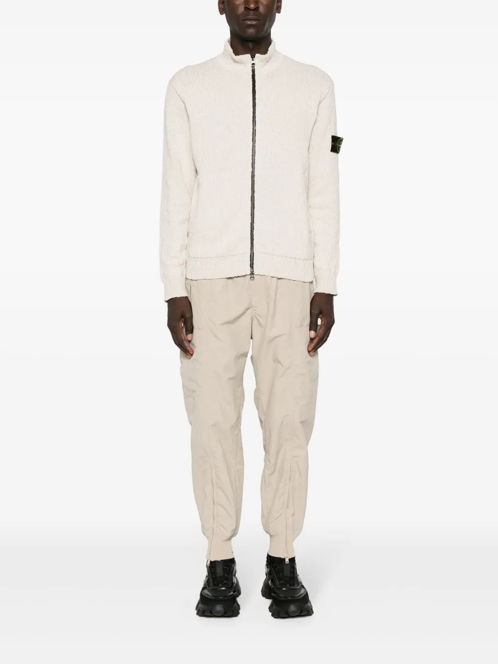 Crinkled Track Pants