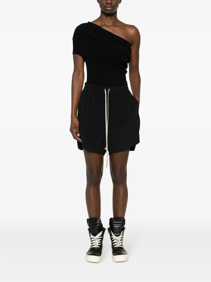 High-Low Hem Shorts