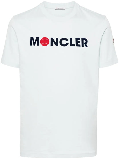 Logo-Flocked Cotton T-Shirt