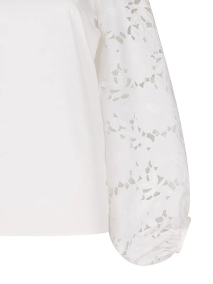 Stephanie Organic Cotton Off-Shoulder Blouse