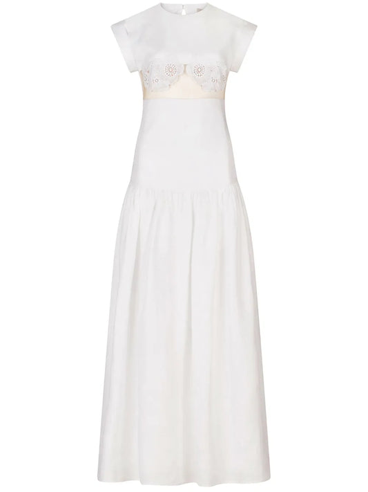 Hanane Linen Maxi Dress