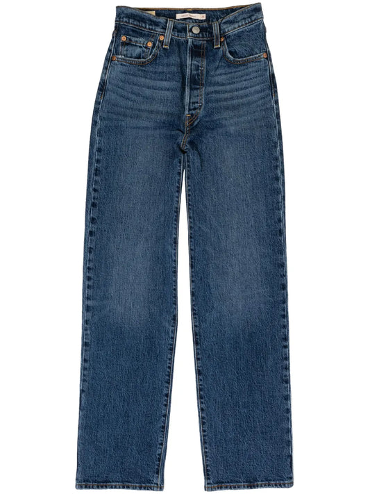 Ribcage Straight-Leg Jeans
