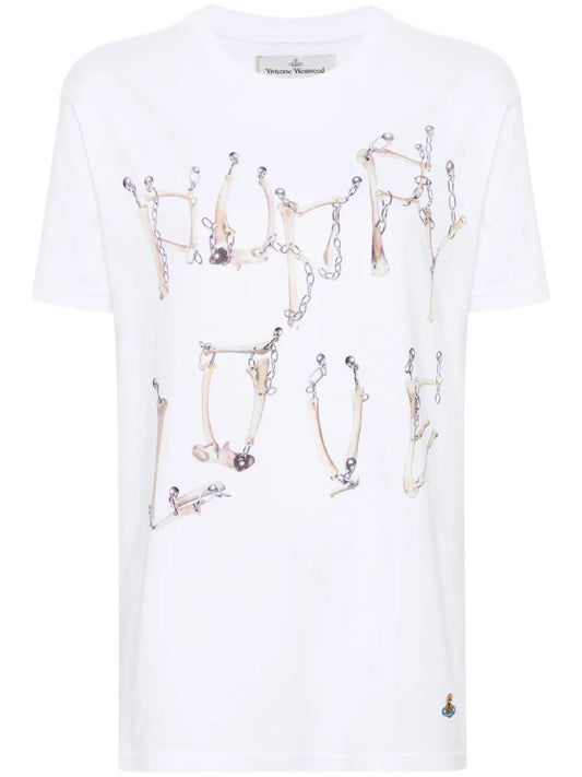 Bones 'N Chain Cotton T-Shirt