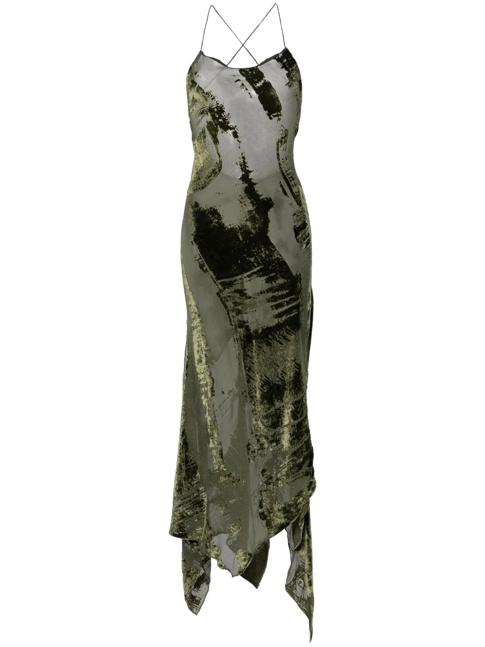 Velvet Devoré Maxi Dress