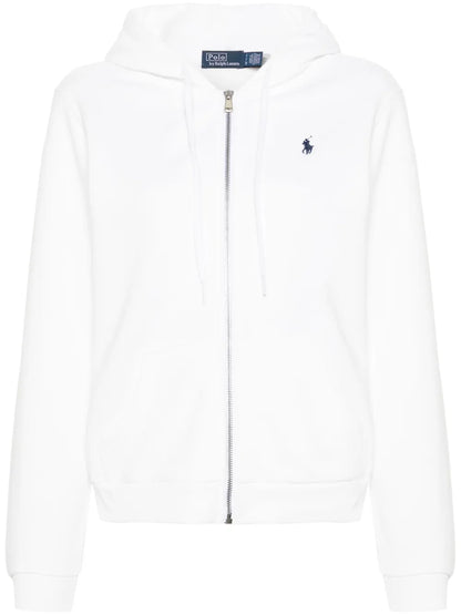 Polo Pony Zip-Up Hoodie