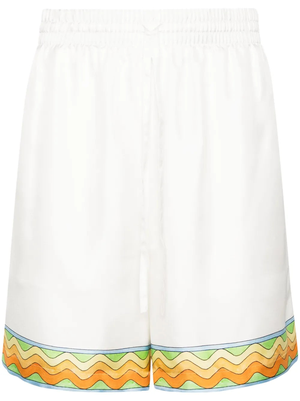 Afro Cubism Tennis Club Silk Shorts