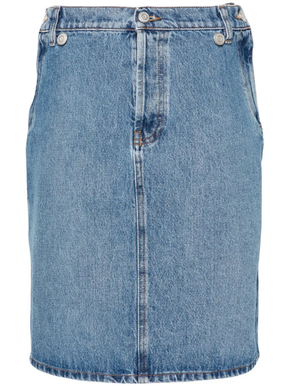 Denim Mini Skirt