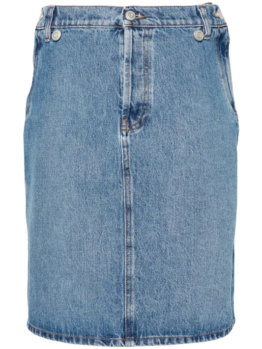 Denim Mini Skirt