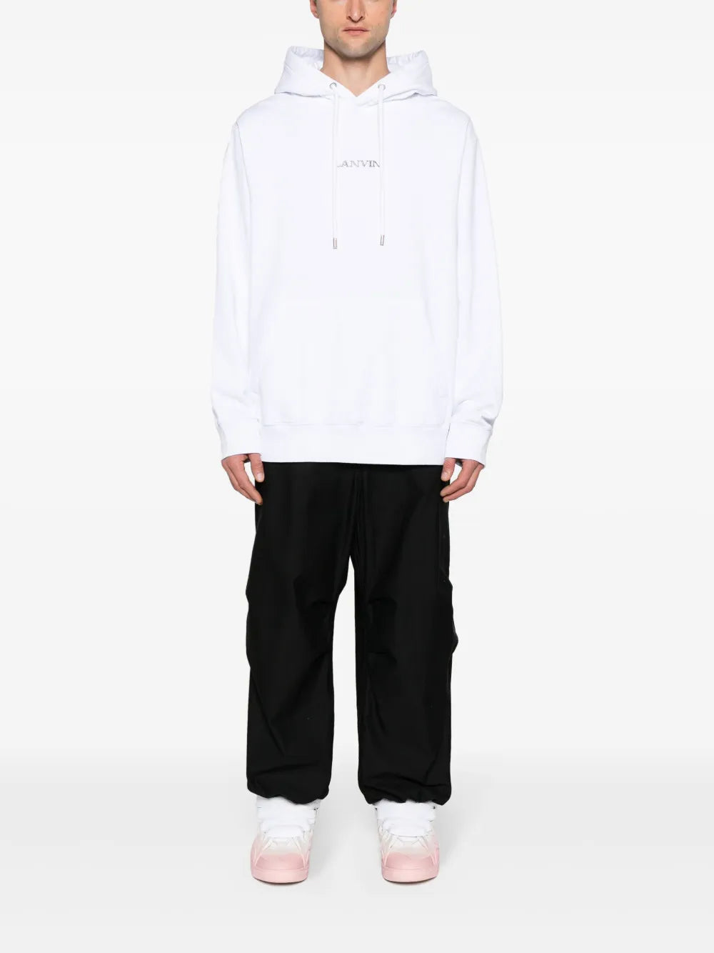 Logo-Embroidered Cotton Hoodie