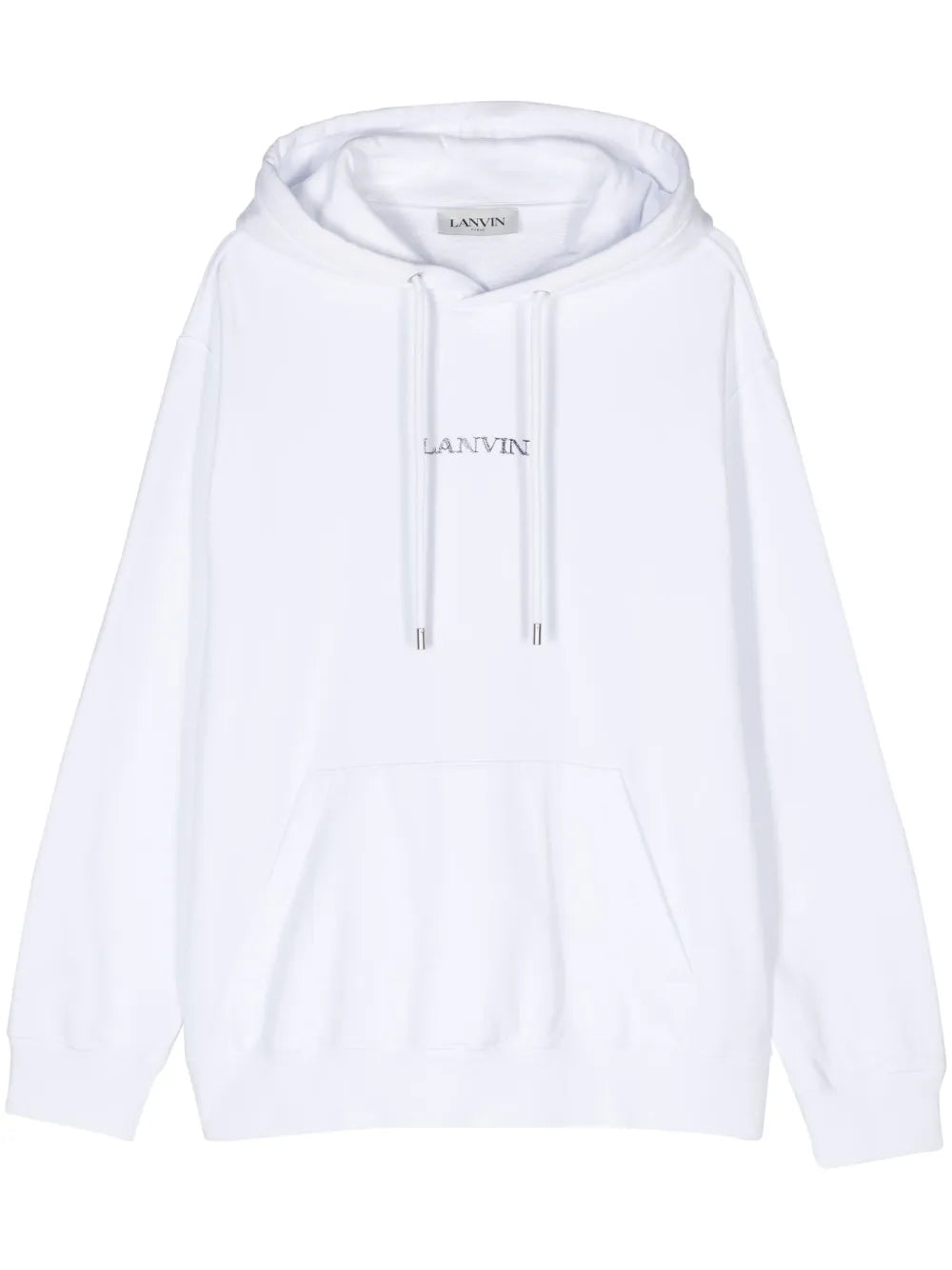 Logo-Embroidered Cotton Hoodie
