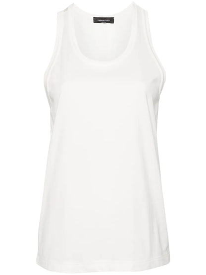 Panelled Cotton Tank Top