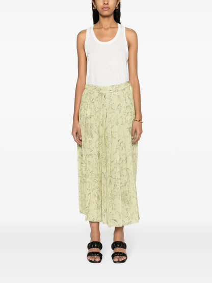 Panelled Cotton Tank Top
