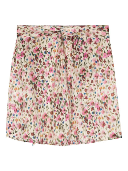 50/50 Floral-Print Skirt