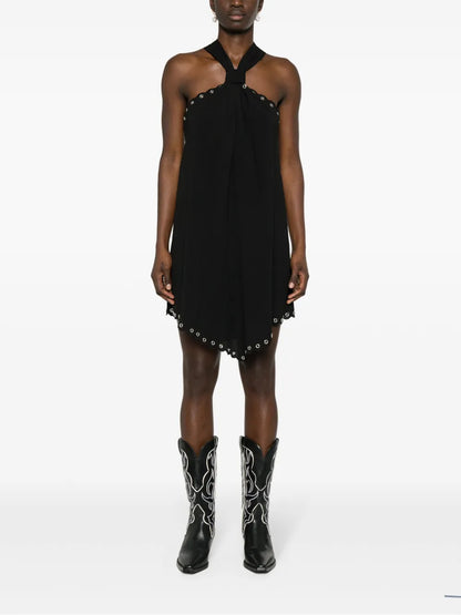 Tegany Scalloped Mini Dress