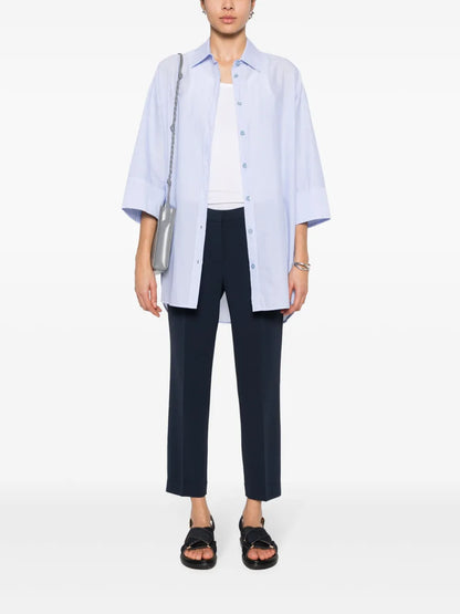 Treeca Slim Cropped Trousers