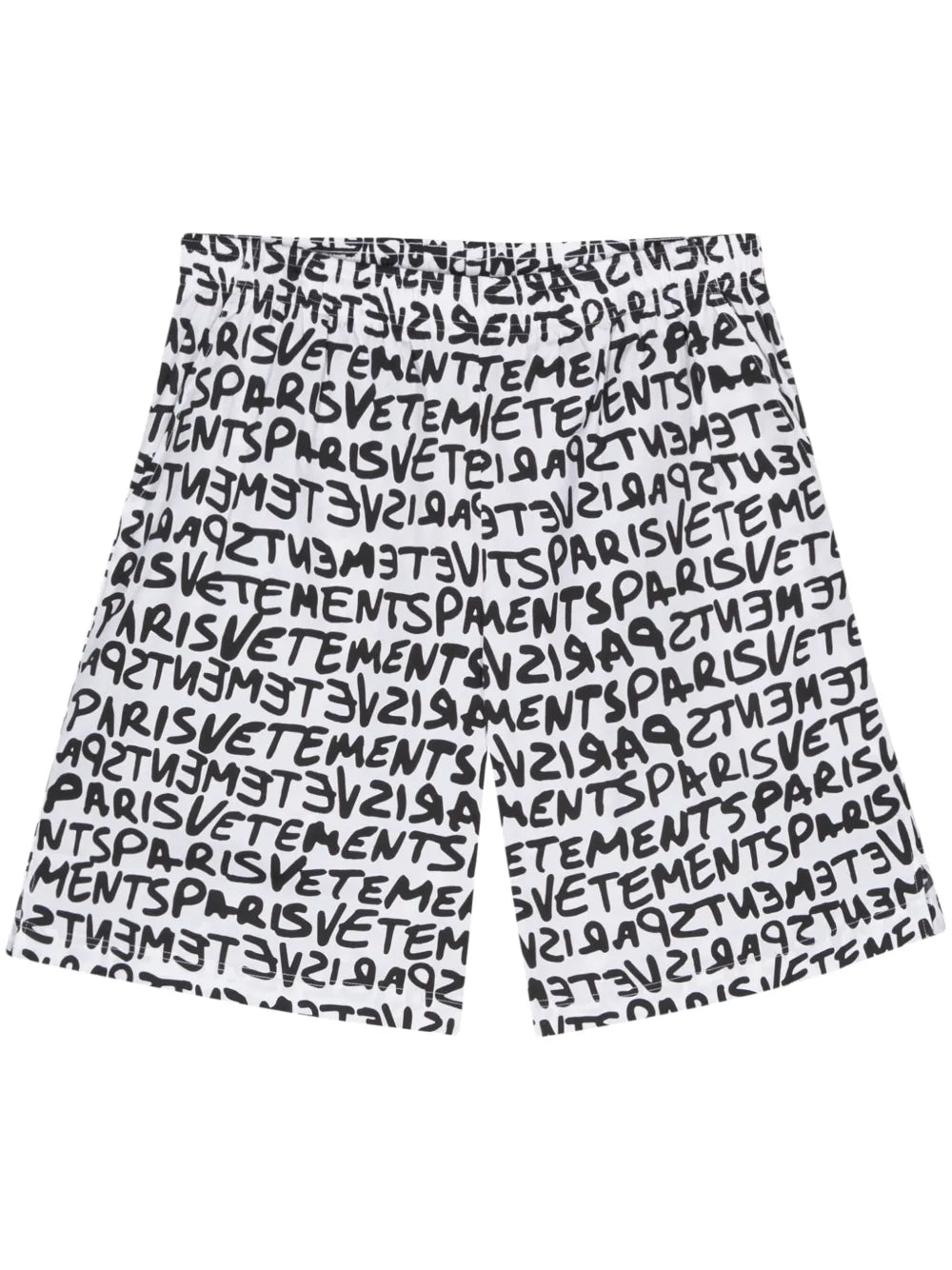 Logo-Print Cotton Shorts
