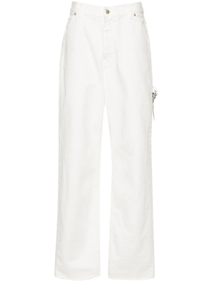 Lisa Mid-Rise Wide-Leg Jeans