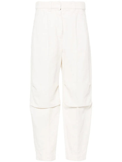 Mid-Rise Tapered-Leg Jeans
