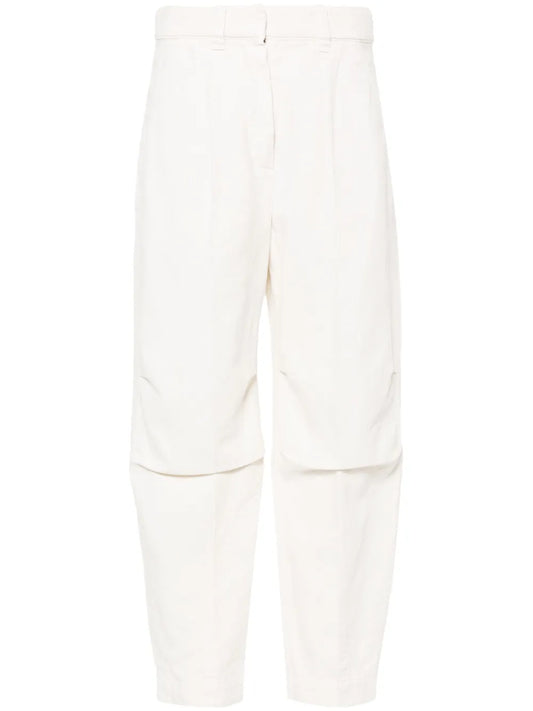 Mid-Rise Tapered-Leg Jeans