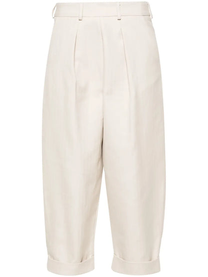 De Flores Cropped Trousers