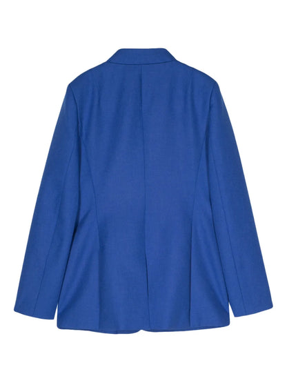 Wool Single-Breasted Blazer