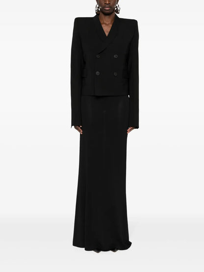 Double-Breasted Wool Blazer