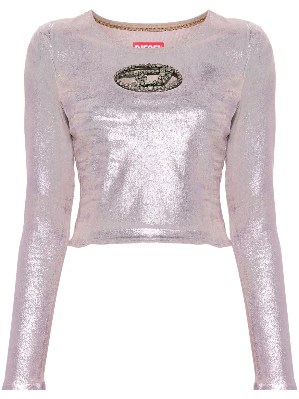 De-Top1-Fsd Crystal-Embellished Top