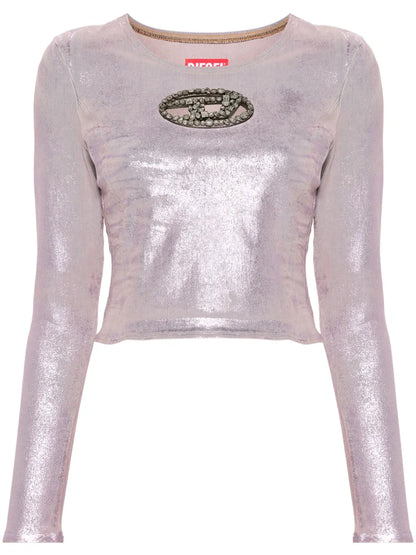 De-Top1-Fsd Crystal-Embellished Top