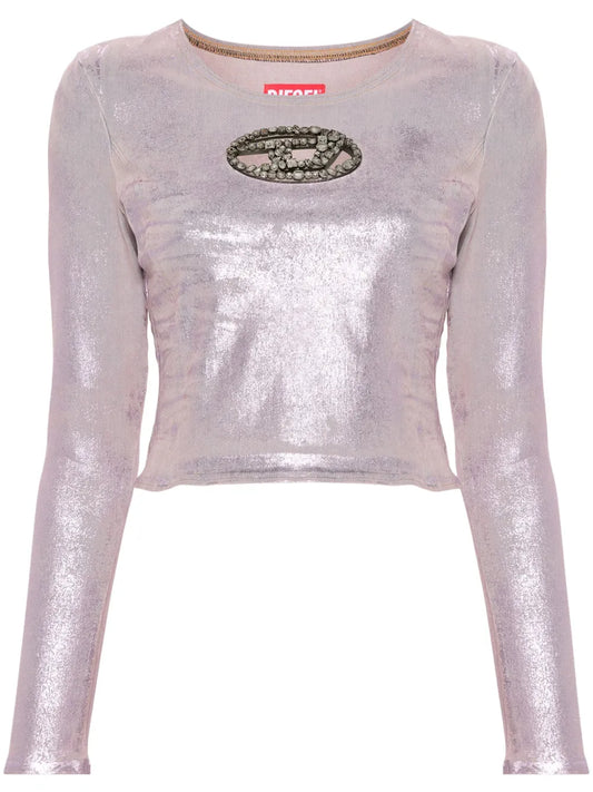 De-Top1-Fsd Crystal-Embellished Top