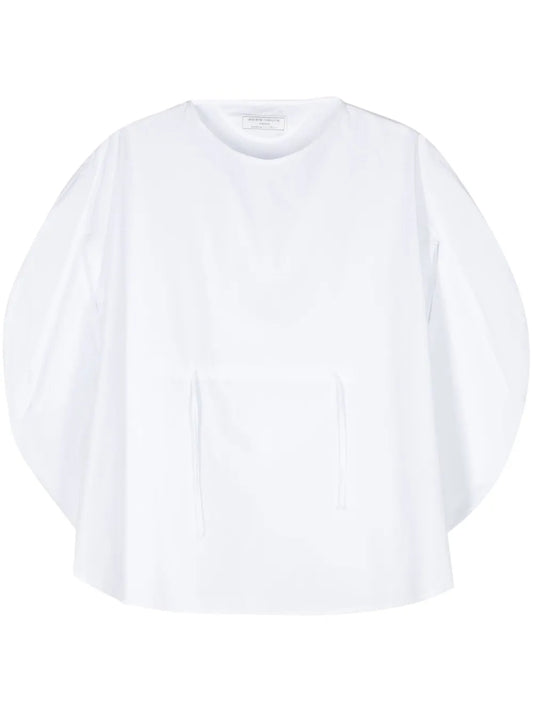 Circle Cotton Blouse