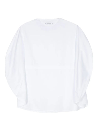 Circle Cotton Blouse