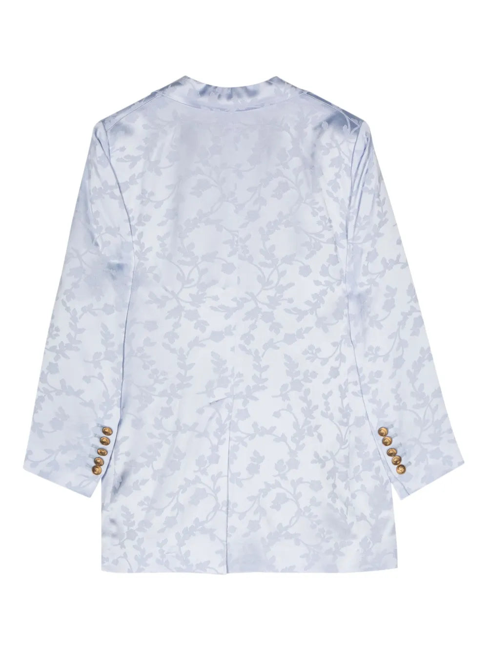 Patterned-Jacquard Blazer