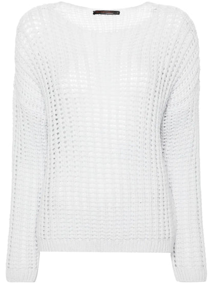 Open-Knit Cashmere Jumper