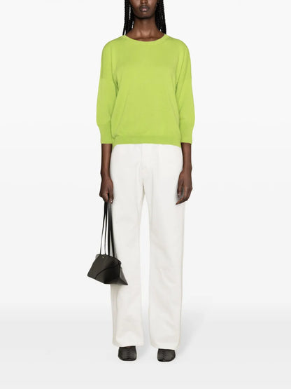 Crew-Neck Cashmere Jumper