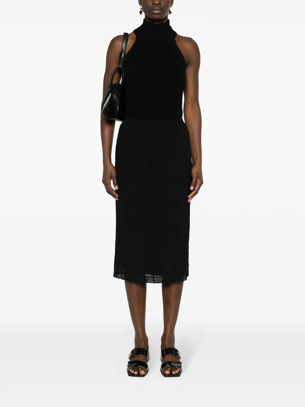 Lace Midi Skirt