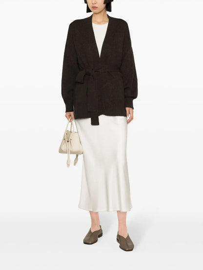 Belted Cashmere Cardigan