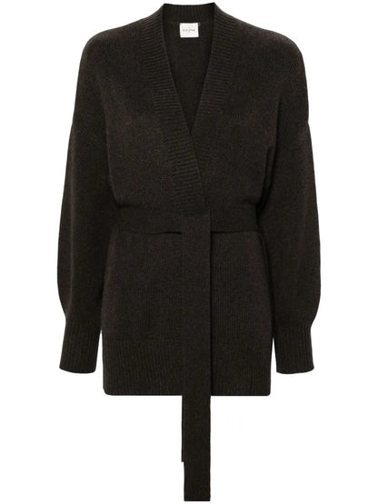 Belted Cashmere Cardigan