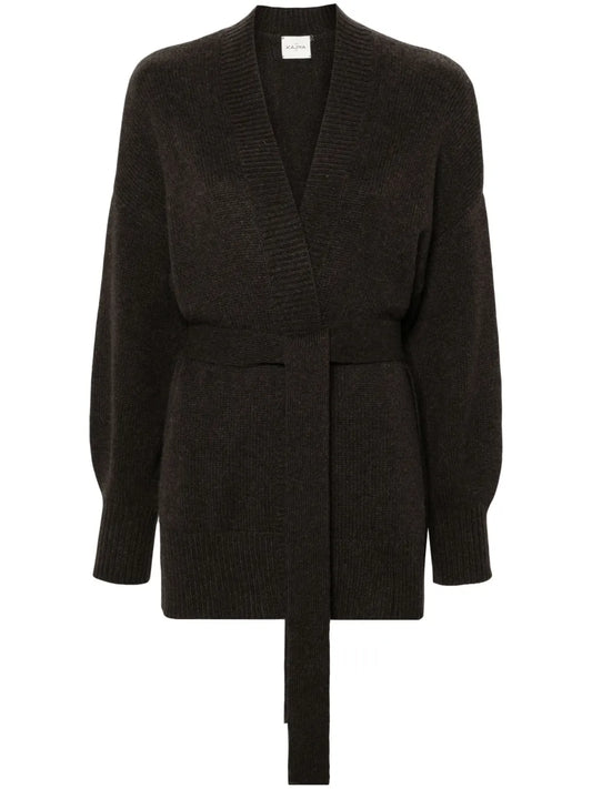 Belted Cashmere Cardigan