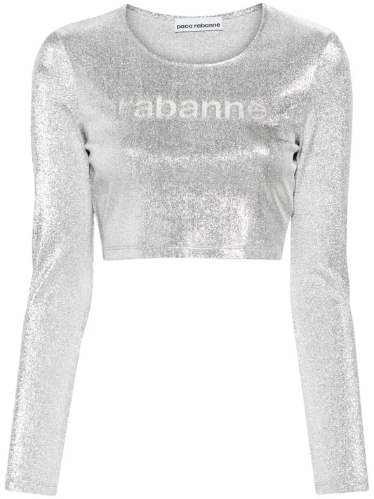 Gem-Logo Cropped T-Shirt